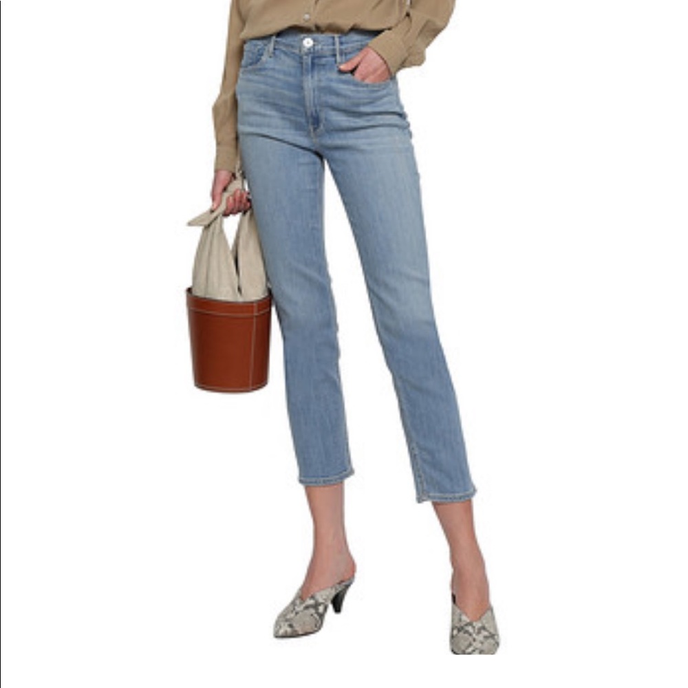 3X1 High-rise Slim Leg Jeans